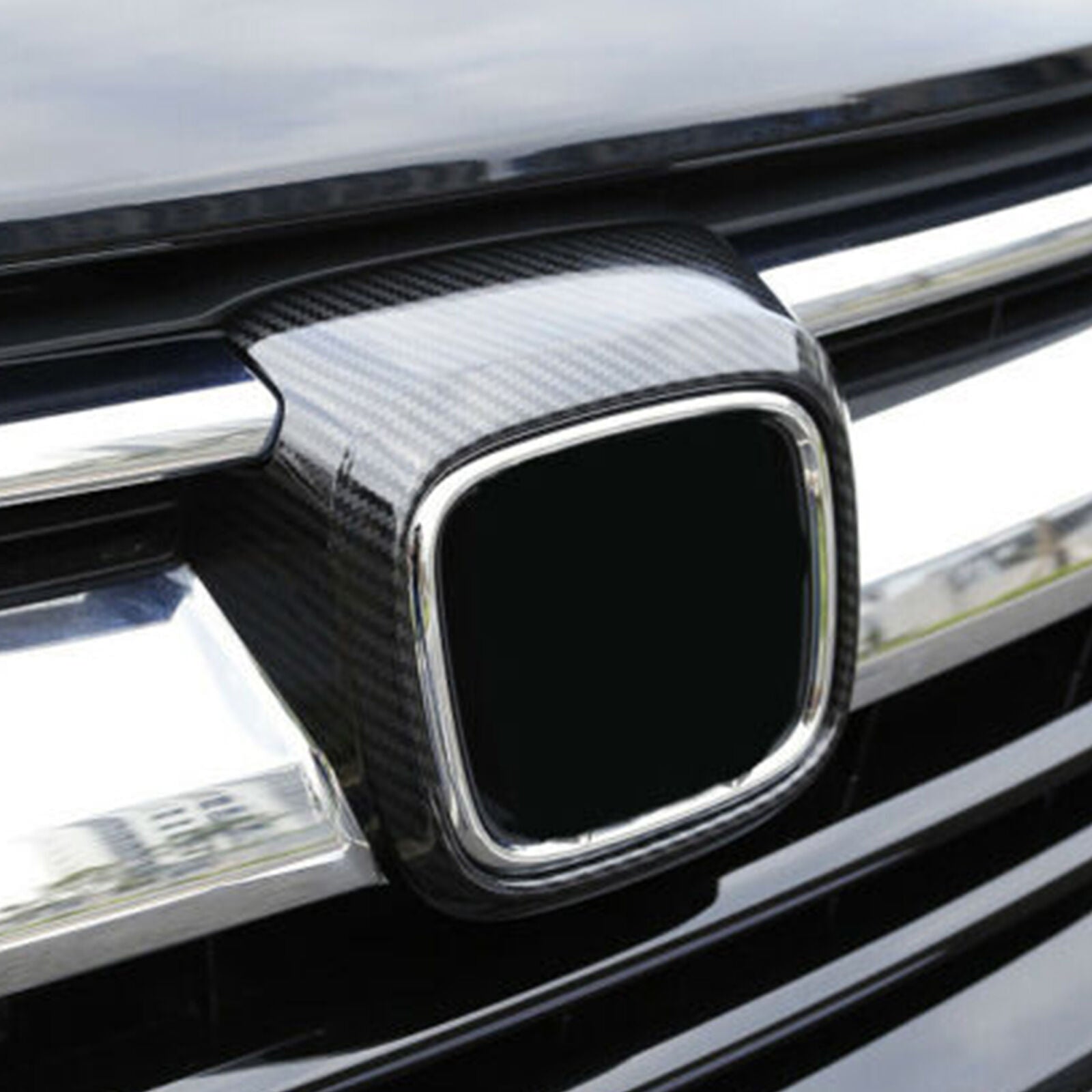 For Highlander 20-22 Carbon Fiber Dashboard Air Outlet Vent Cover Trim 2P v