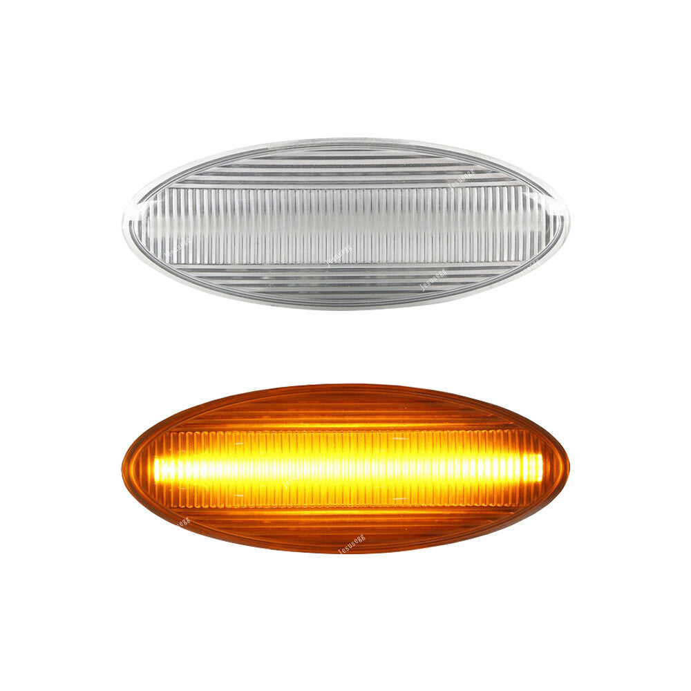 2xTurn Signal Lamp Marker Light Clear Dynamic LED for Toyota for Corolla Auris Yaris