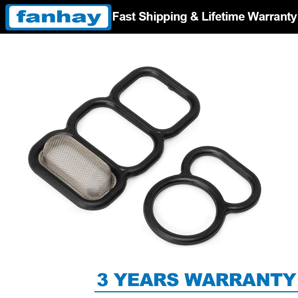 2X UpperLower Spool Valve VTEC Solenoid Gasket 15825-P0A-015 for Honda Accord