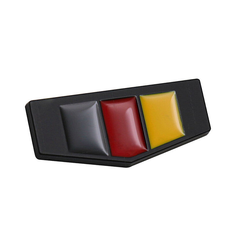 2PC German Flag Emblem Sticker Germany Decal Auto, Car, Truck 4.7x2cm Q