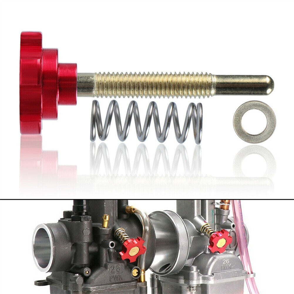 Motorcycle Carburetor Air Fuel Mixture Idle Speed Adjuster Screw For v