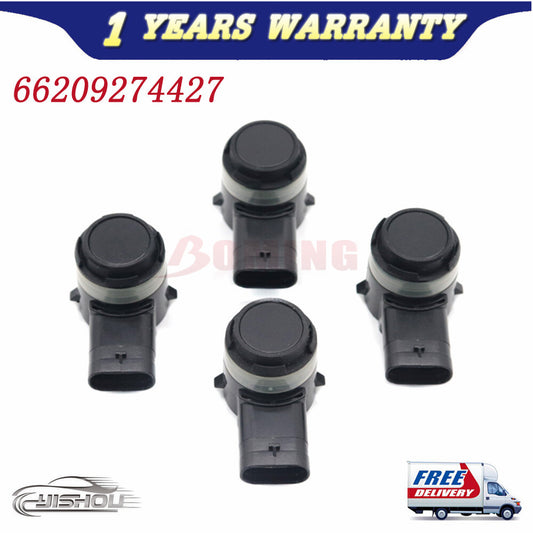 4PCS 66209274427 PDC Parking Sensor for BMW E70 F15 F16 F26 i3 i8 X3 66209283760 Q