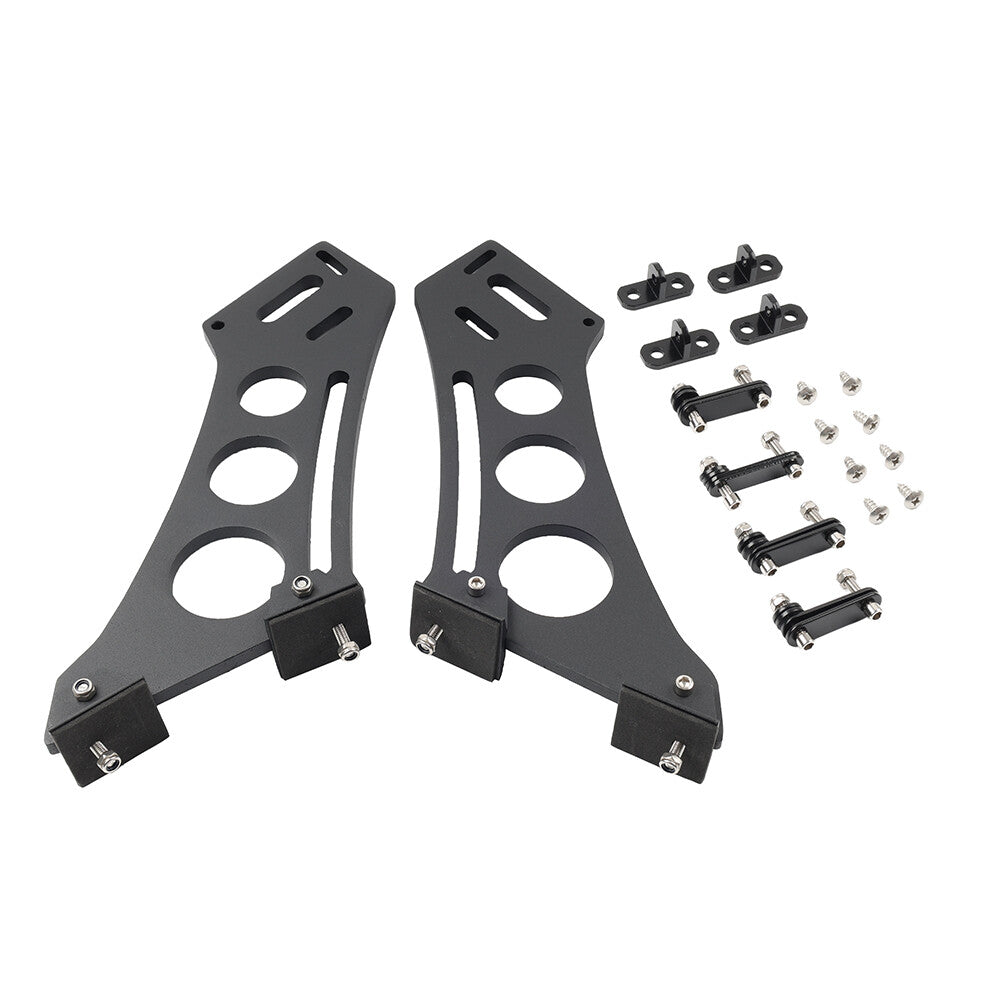 10 10inch Car Universal Rear Wing Trunk Racing Tail Spoiler Legs Mount Bracket