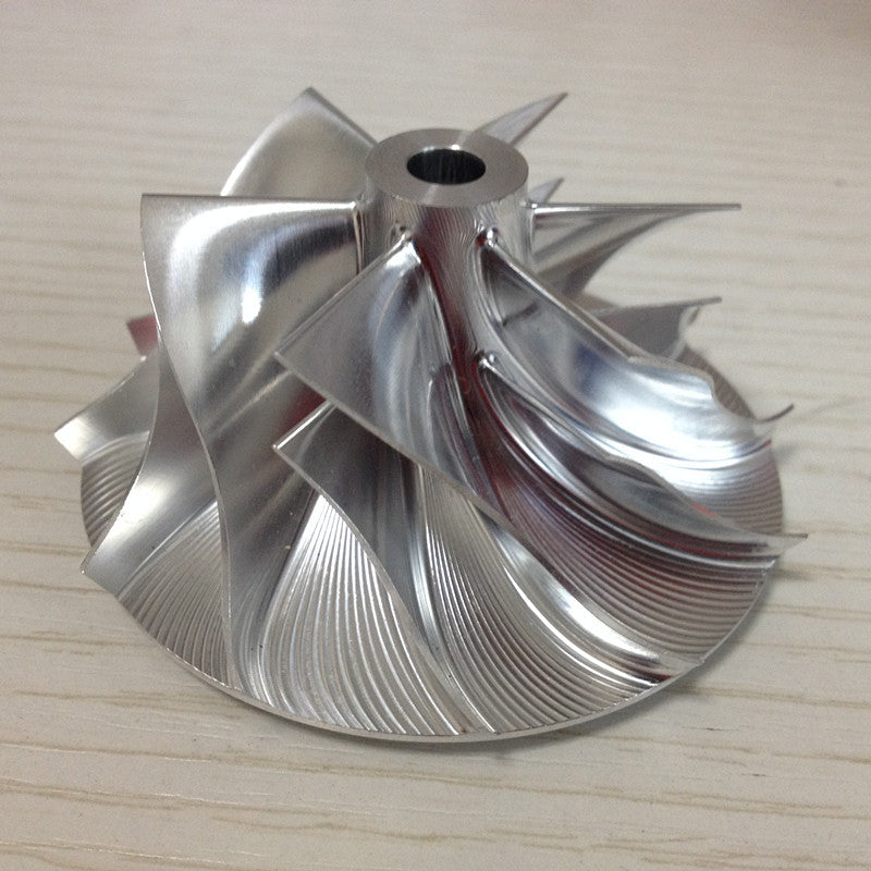 TD05H 18G 50.39/68.01 mm 6+6 blade performance turbine blank compressor impeller