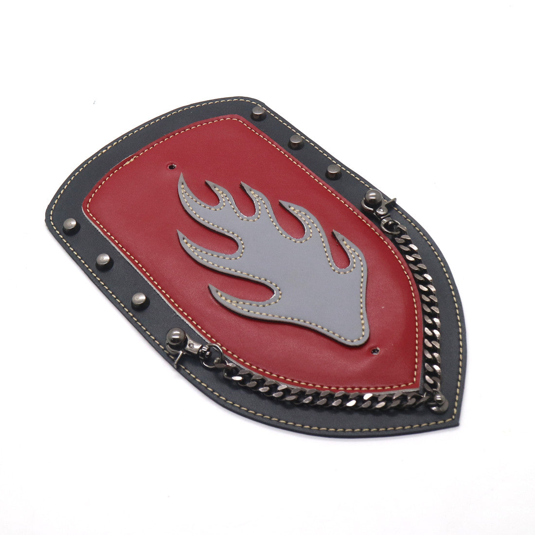 Flame PU Leather Rear Plain Fender Bib Cover For Sportster XL883 Solo for Seat Q