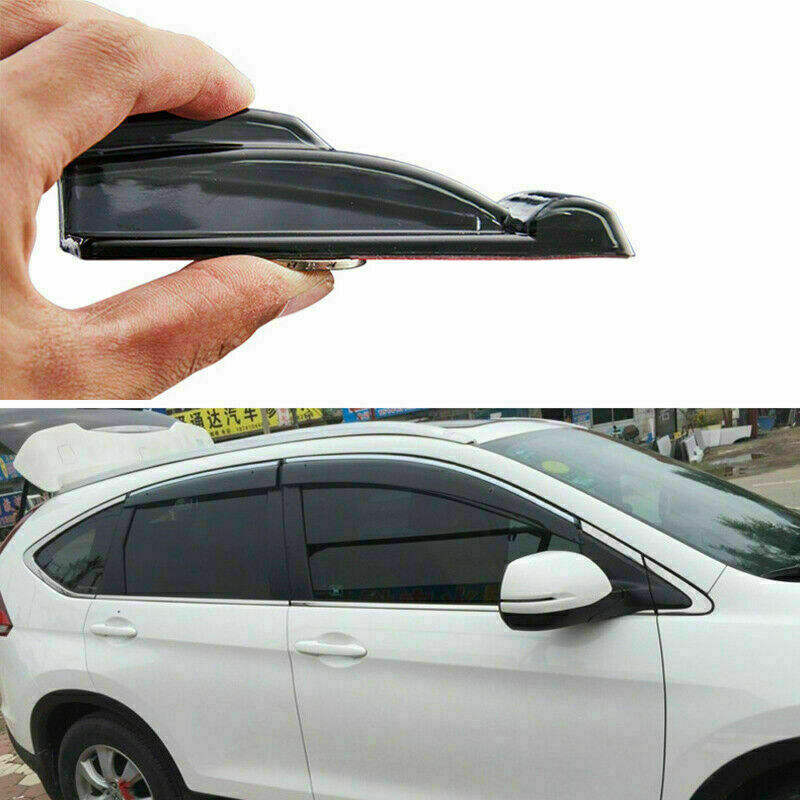 for Honda CRV CR-V 2012-2016 Window Visors Wind Rain Guard Deflector W/Chrome 4X
