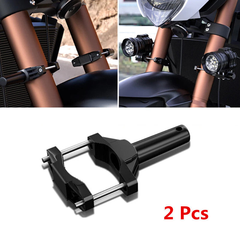 Motorcycle Headlight Mounting Bracket Adjustable Spotlight Extension Pole Holder