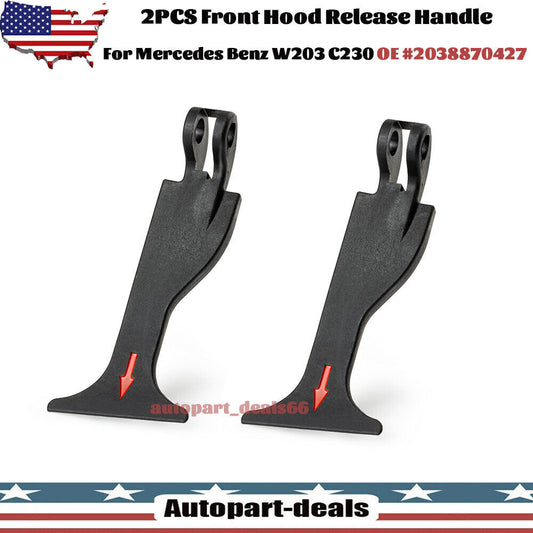 for Mercedes-Benz W203 front radiator grille hood release pull handle 2038870427