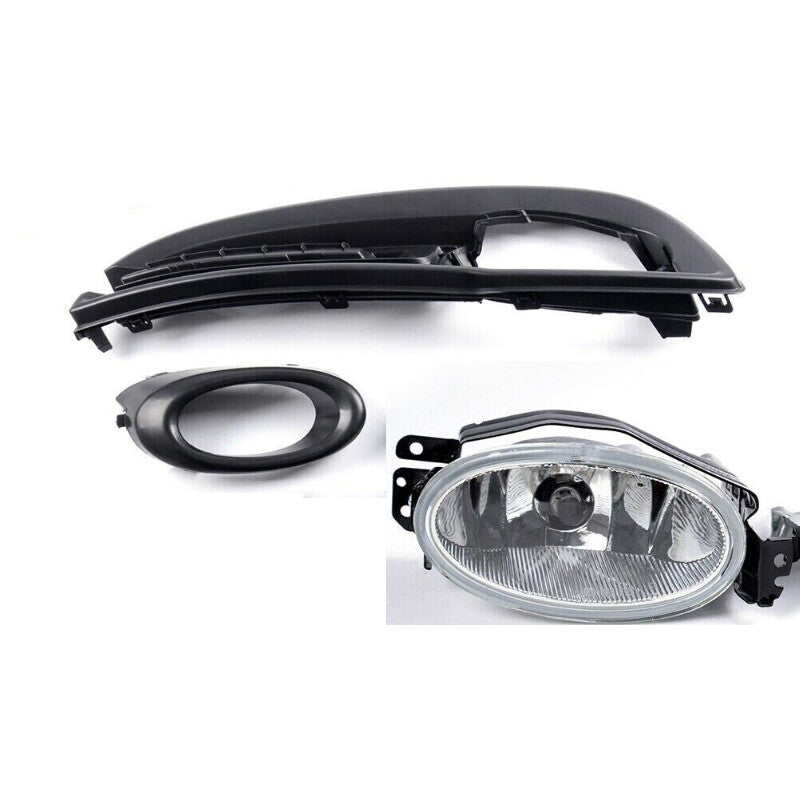 For 2013-2015 for Honda for Civic Sedan Pair Front Fog Lamp frame fog Lamp Semi-assembly