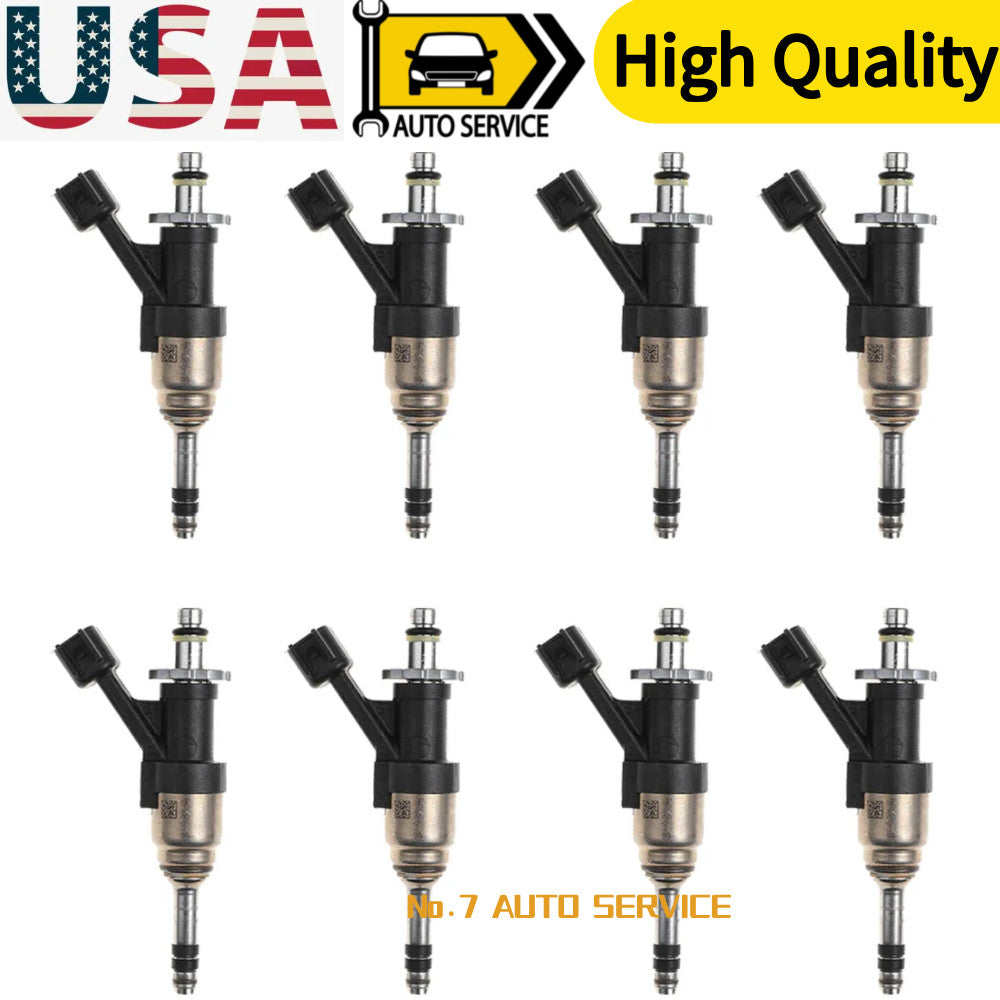NEW 8X Fuel Injectors for 2014-18 Silverado for Cadillac Camaro 6.2L V8 12668393