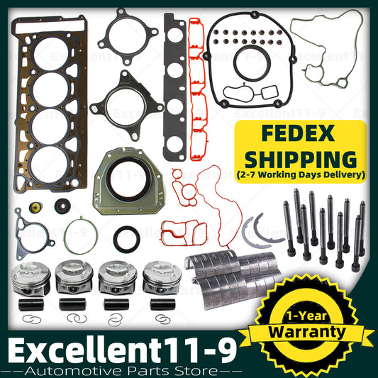 EA888 Engine Rebuild and Overhaul Kit Φ23 mm for Audi Seats CAWB CCTA CBFA 2.0T - n