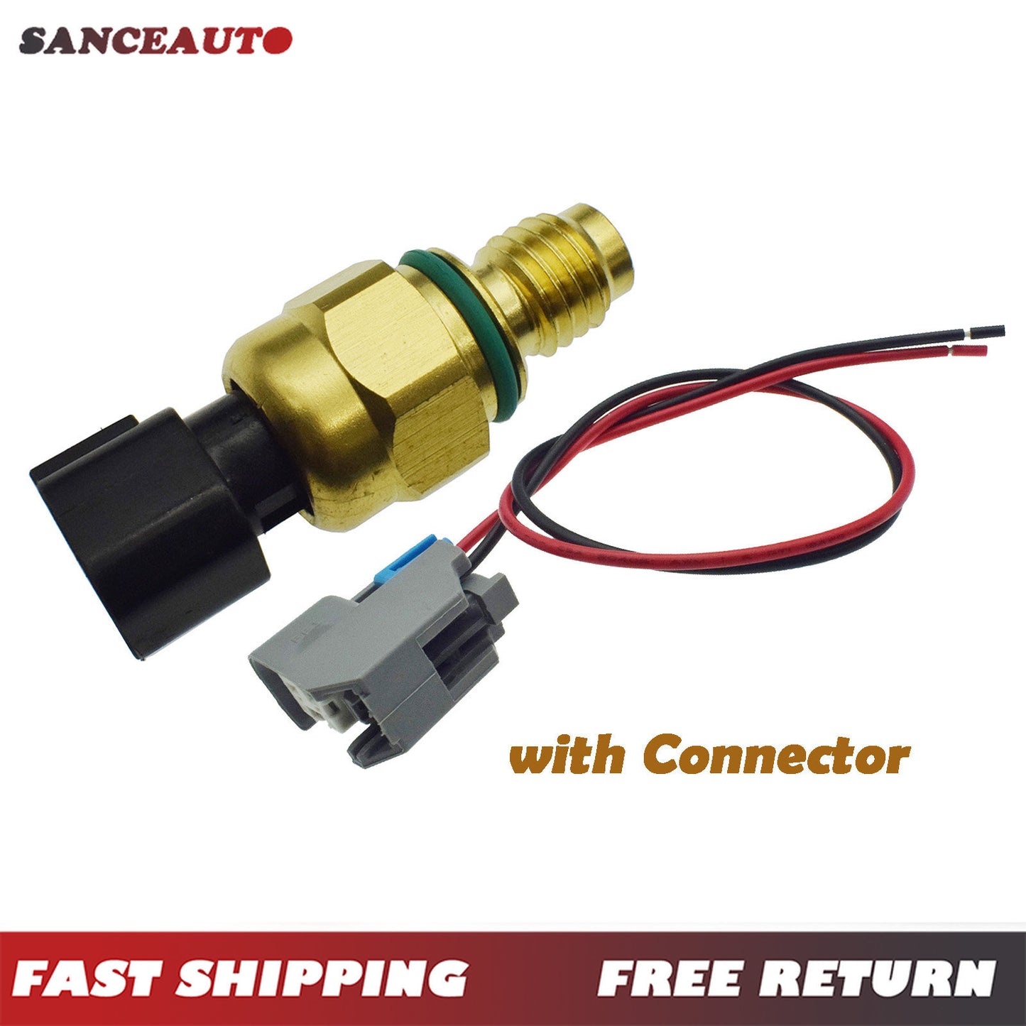 Power steering pump hydraulic pressure switch sensor with connector for Focus C-max n