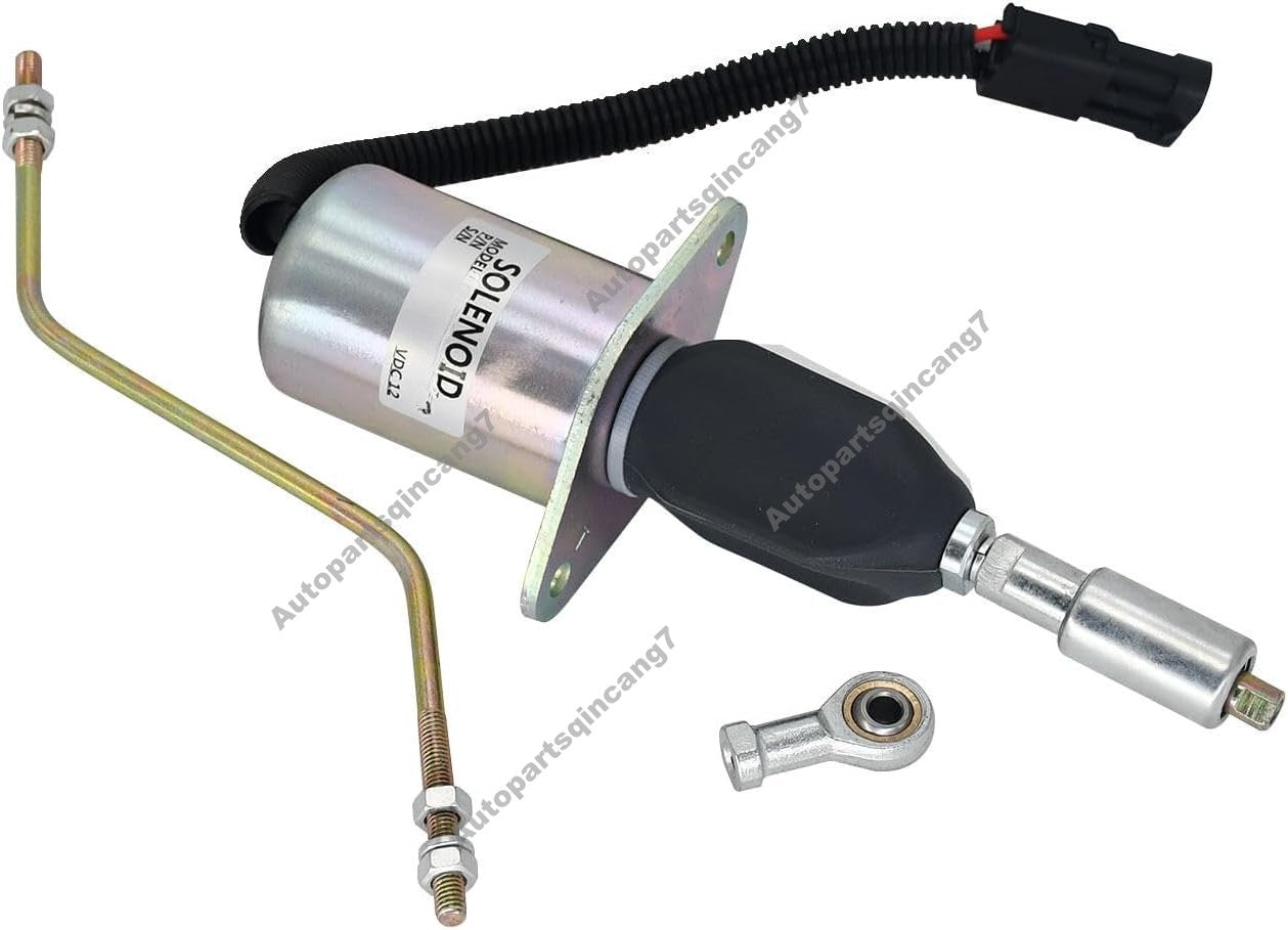 12V Fuel Shutoff Solenoid Valve 3935458 SA-4763-12 for 8.3L 5.9L Engine