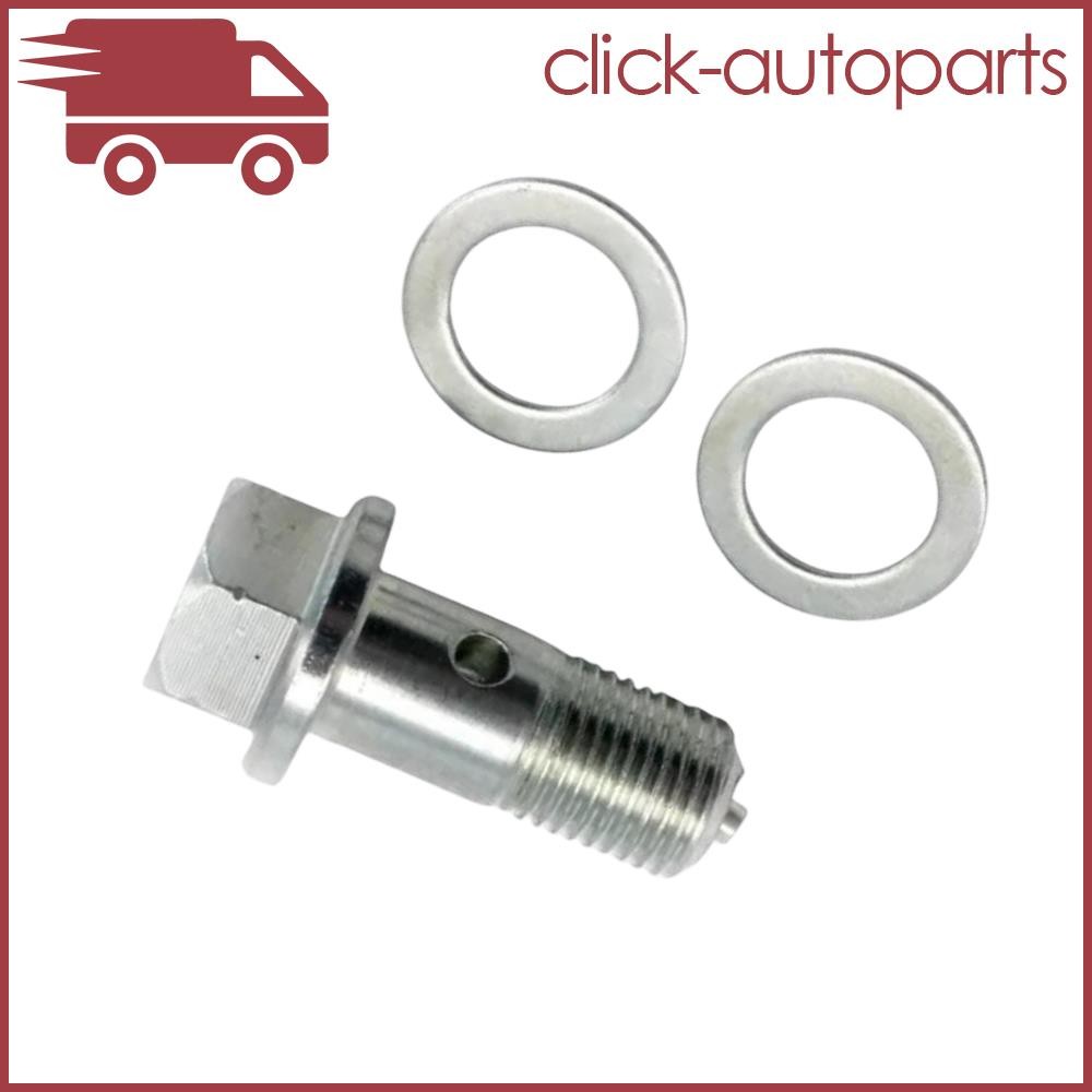 Fits For C-Class W204 C200 C250 Turbocharger Hollow Screw+Seal Gasket Set