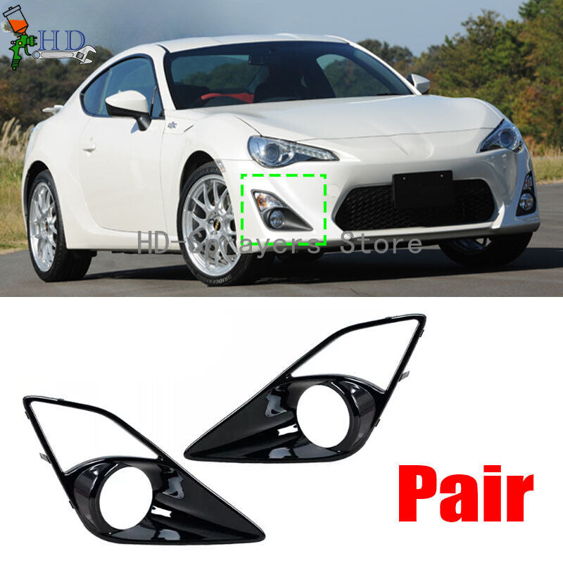 2 fog light covers/fog light bezels for Toyota GT86/ for Scion -S/BRZ 13-16