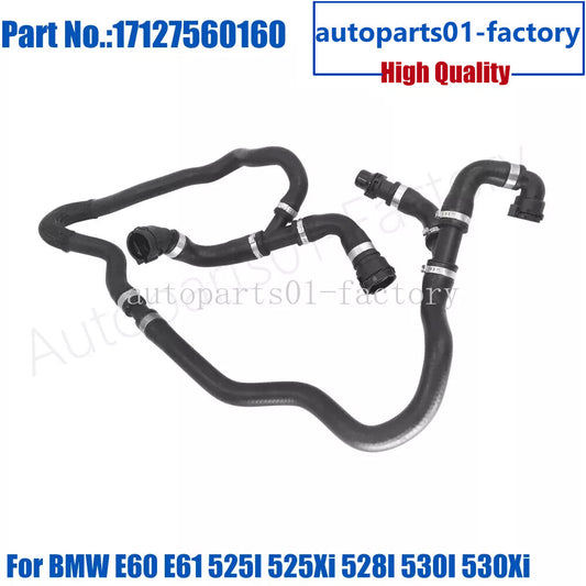Water Pump Radiator Coolant Hose forBMW 528i 528xi 530i 530xi E60 E61 525i 525xi