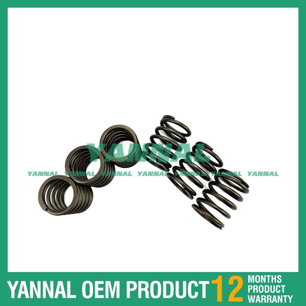 Kubota D950 6-piece valve spring set (for one engine).