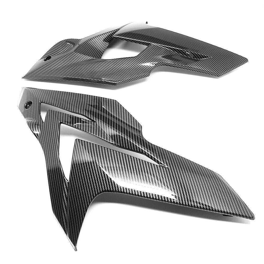 Carbon Fiber Side Mid Radiator Panel Fairing Cowling for BMW S1000R 2014-2016