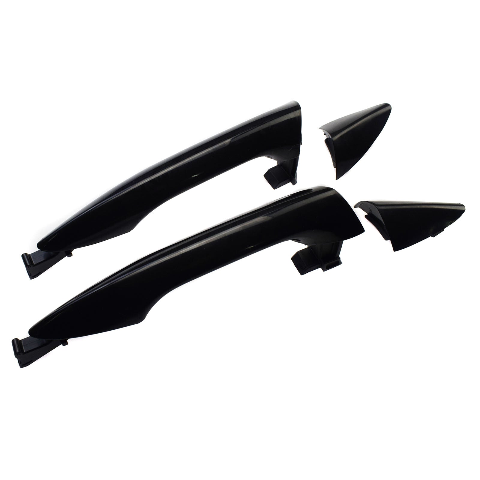 2PCS Exterior Door Handle Rear Left Right Side for Hyundai for Elantra 2011-2016