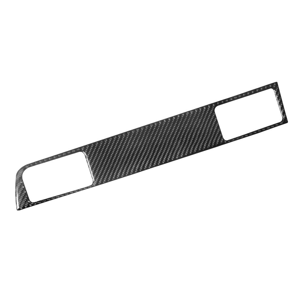 Carbon Fiber Steering Wheel Button Trim Type B For Sonic 2012-2016 v