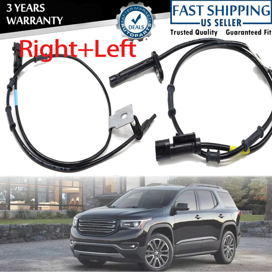 2Pcs Front Left & Right ABS Wheel Speed Sensor for Chevrolet Terrain for GMC 2010-17