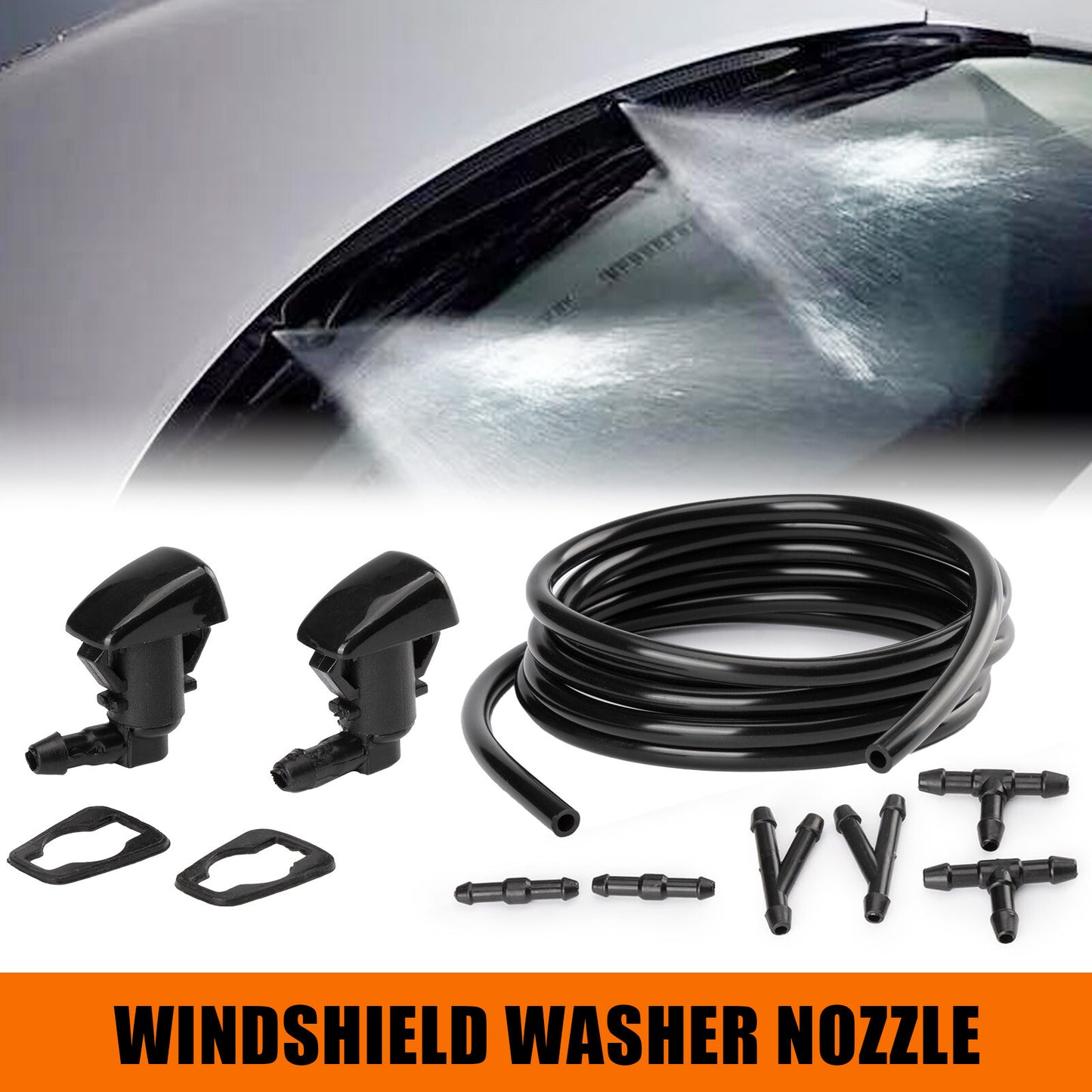 Windshield sprinkler assembly for Chrysler , for Jeep , and for Dodge windshield sprinkler assemblies Q