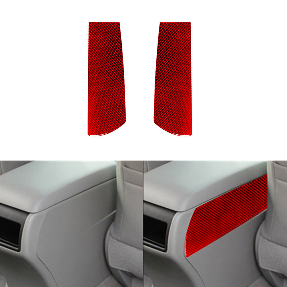 Red Carbon Fiber Interior Sunroof Handle Cover Trim for Hyundai Azera 2006-2011 v
