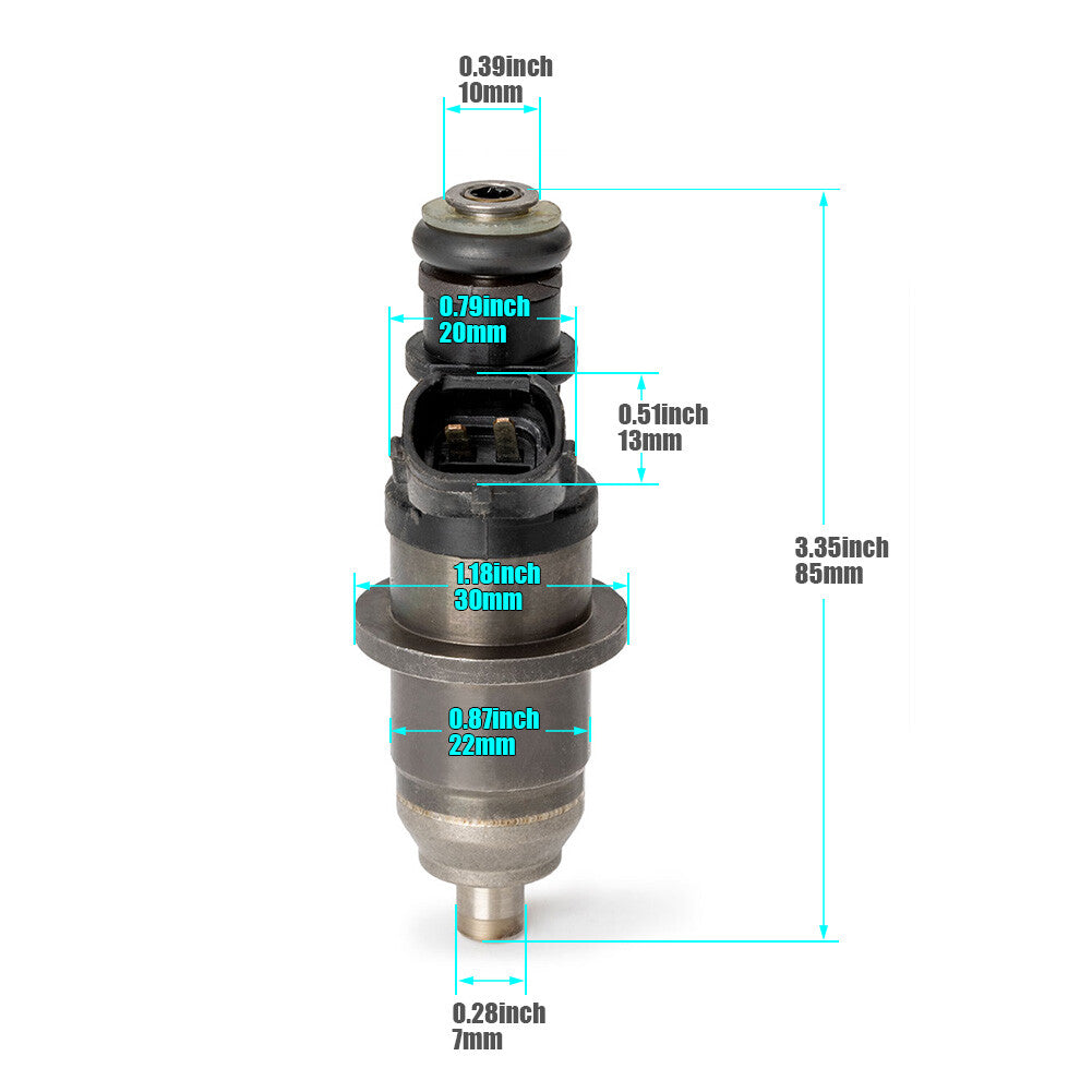 12-pack fuel injectors 68F-13761-00-00 E7T05071 for Yamaha outboard HPDI 150-200 USA