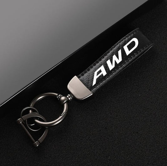 Metal stickers, badges, and decals for Audi for A8 car side fenders, red, 2 pieces