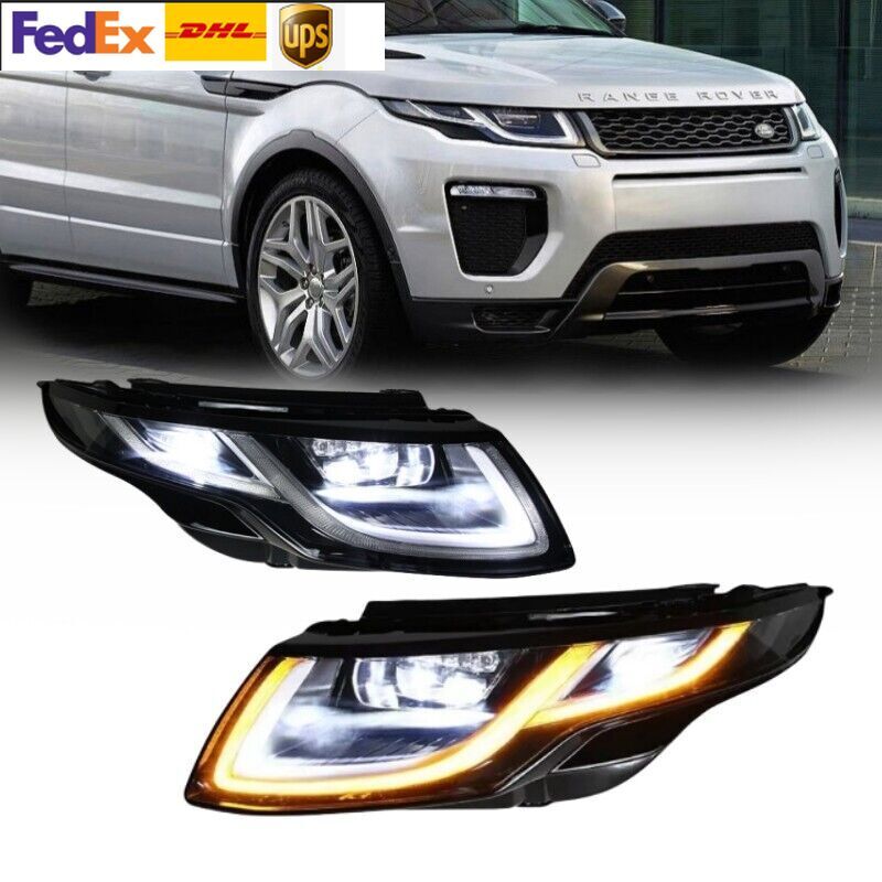 for Range Rover Evoque LED Headlight 2012-2017 Upgrade High Configure Head Lamps