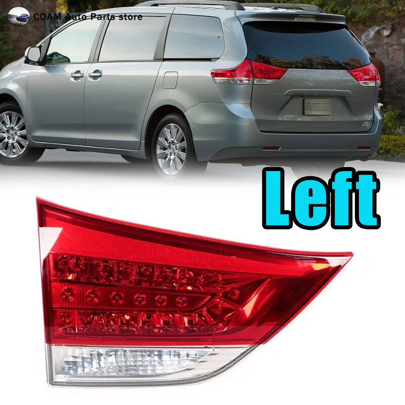 Applicable to for Toyota for Sienna 2011-2014: Left inner taillight, rear brake reverse stop light.