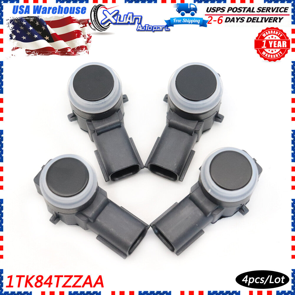 4 front/rear parking assist sensors for Chrysler 200 for Dodge Durango for Jeep Cherokee - v
