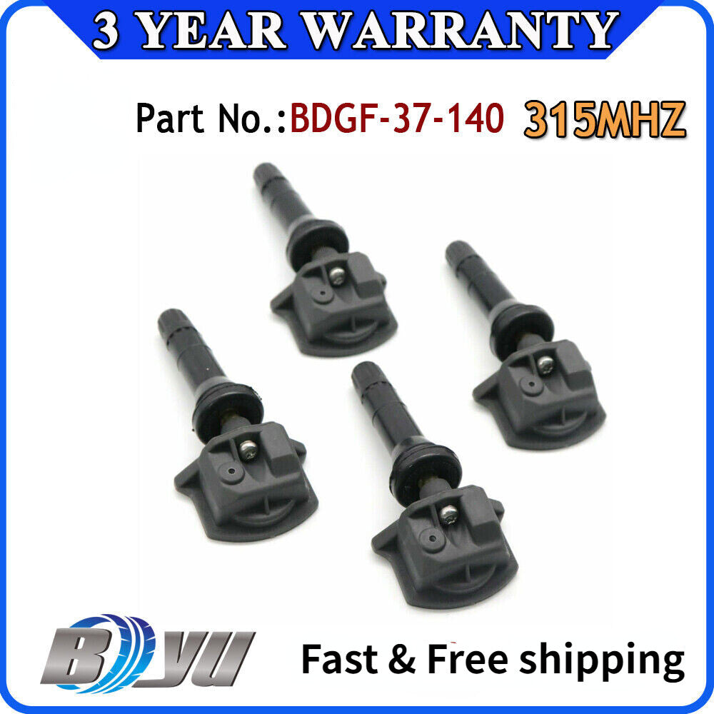 4 TPMS tire pressure sensors for 2019 and 2020 for MAZDA 3 and 2020 for MAZDA 6 CX-30 models. v