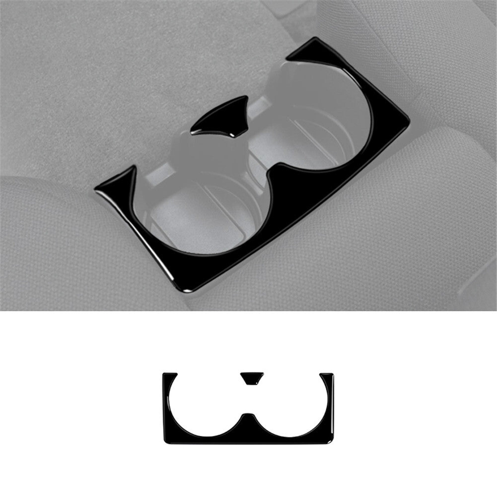 Carbon fiber style navigation GPS panel cover decoration suitable for 2015-2020 for F150- v