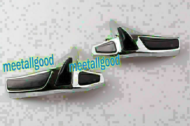 for Honda GL1800 01-11 Goldwing Trim Fairing Front Fender Tip DecorationChrome Q