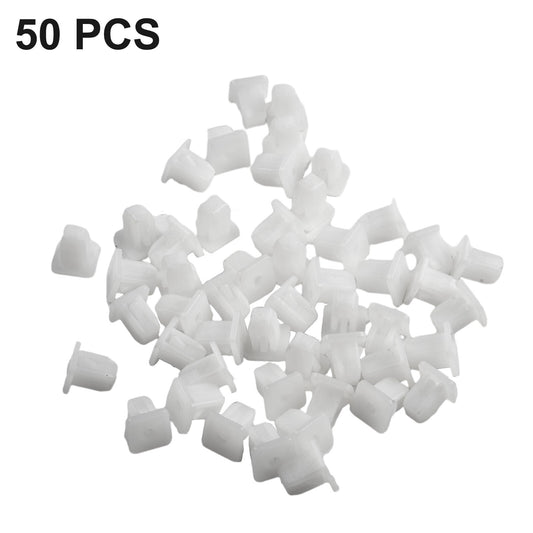50 Pieces Car Fender Liner Fastener Rivet Push Fastening Clips Retainer Replaces