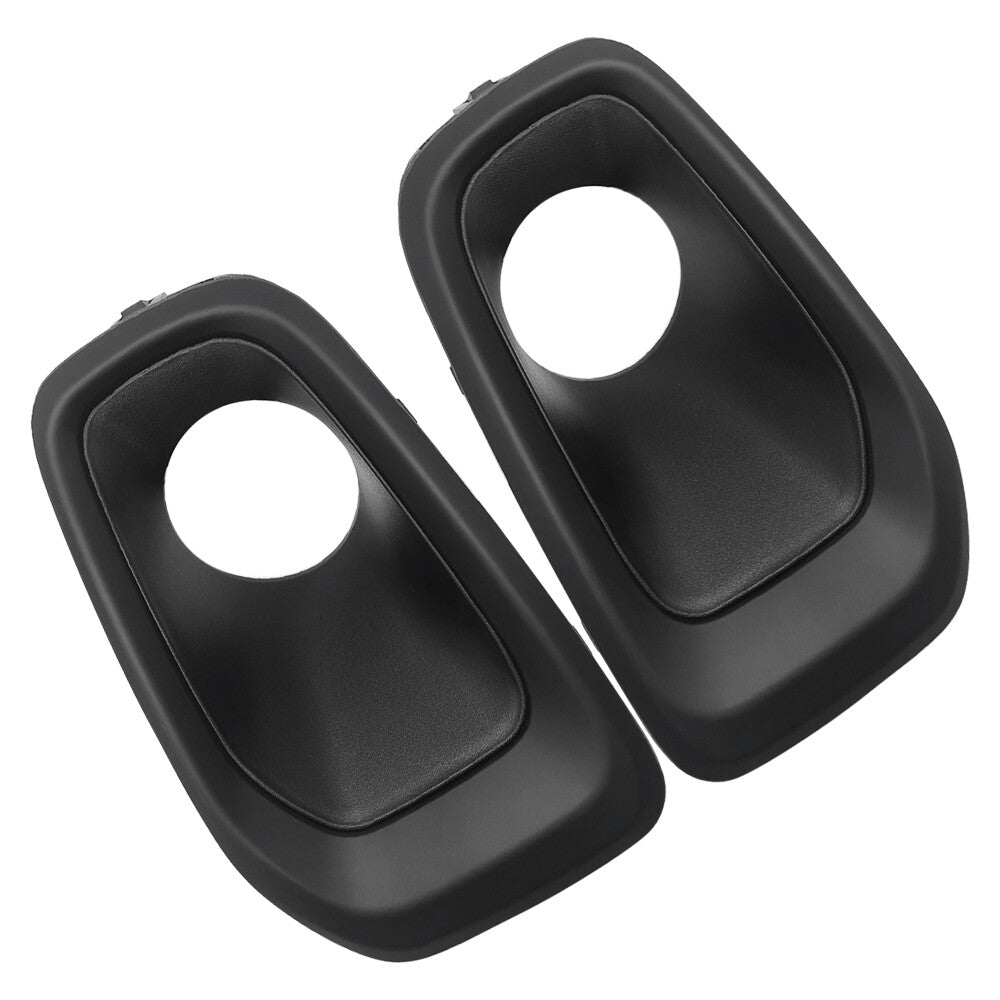 2Pcs Front Left+Right Bumper Fog Lights Bezel Cover For 2015-2018 Renegade
