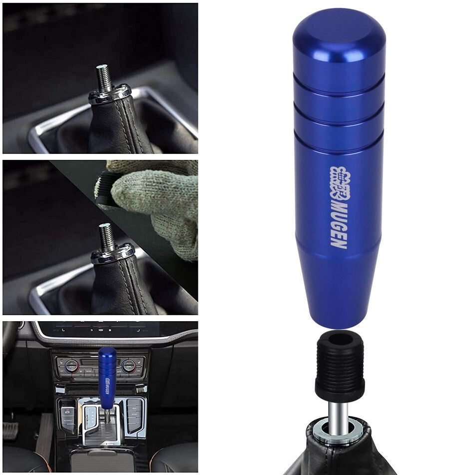 Manual gear shift lever, Mugan blue, suitable for Toyota 13 cm