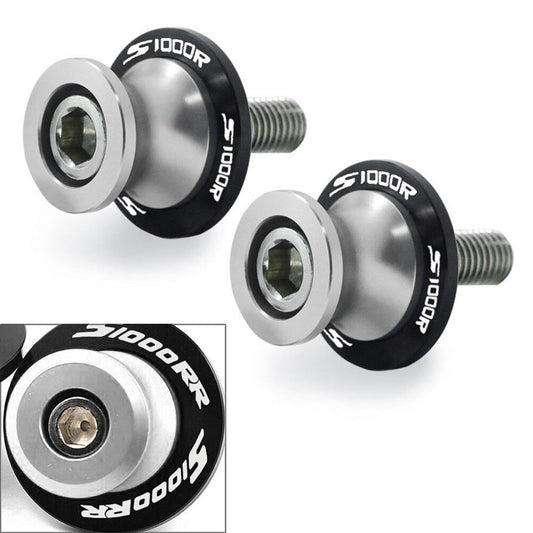 Schwingenspulen Coil Slider St?nderschrauben f¨¹r for BMW S1000R S1000RR 14-18 Silber