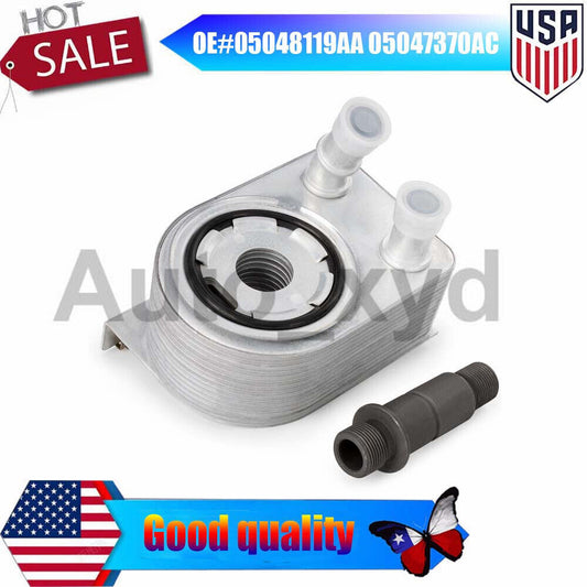 Engine Oil Cooler 05048119AA 05047370AC for Dodge Dart for Chrysler 200 for Jeep Compass Q