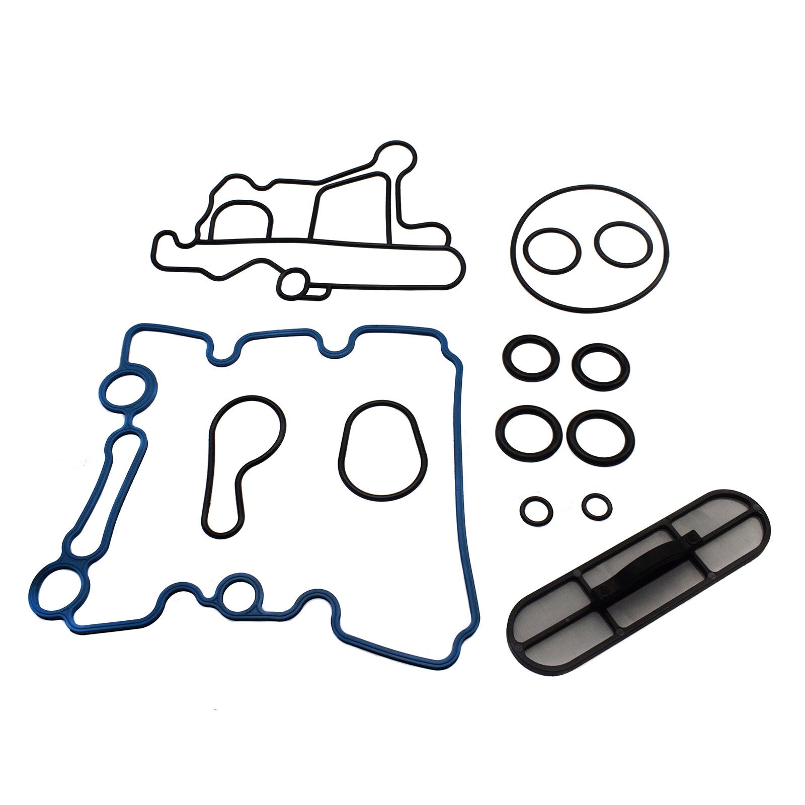 Oil Cooler Gasket Kit for E-350 E-450 F-550 Super Duty 3C3Z-6619-CA- v