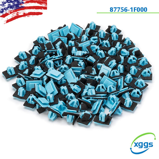 100X Molding Clips for Kia for Hyundai Fender Flare Rocker Door & Exterior Moulding
