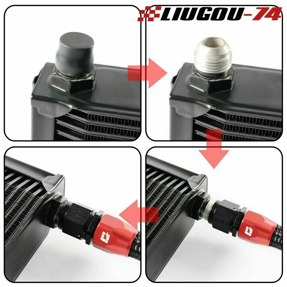 25-line bolt oil cooler kit upgrade for BMW 3 Series 335I E90 E92 N54 Q