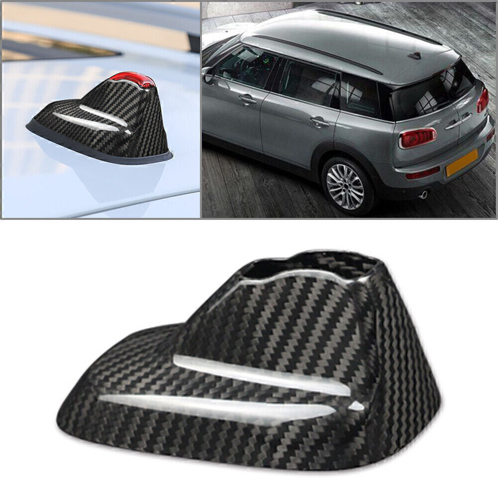 Carbon Fiber Black Shark Fin Antenna Cover for Mini Cooper F54 F60
