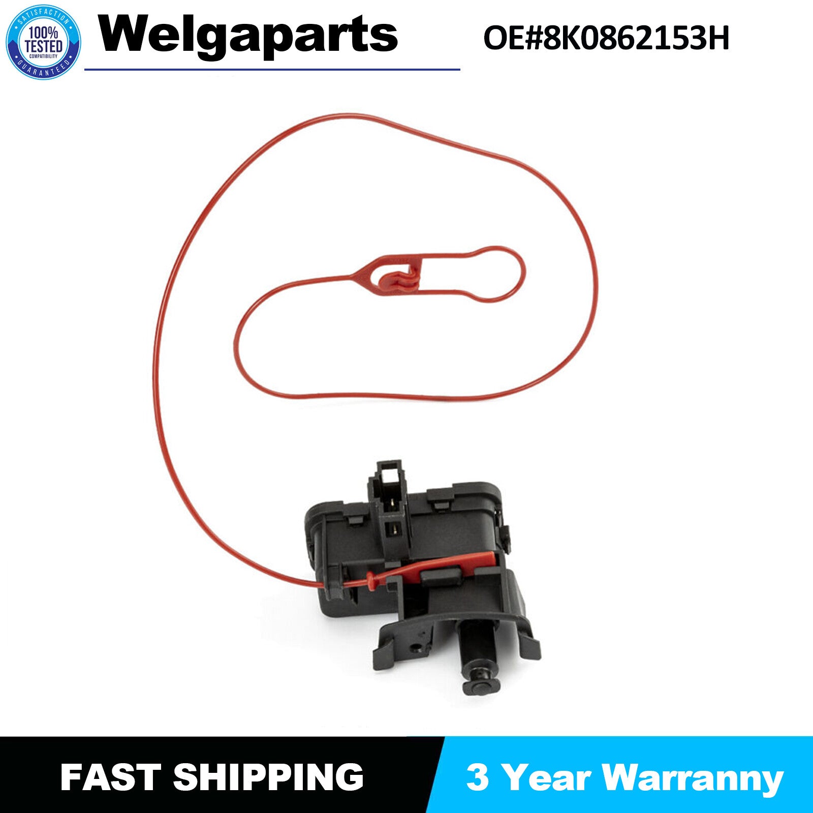 Fuel Flap Door Lock Actuator Motor 8K0862153H for Audi A4 S4 A5 RS4 Q5 2009-2016