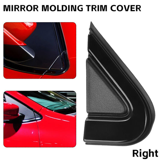 Right Side Mirror Corner Molding Trim Pillar Fender For 2012-2016 for Dodge Dart