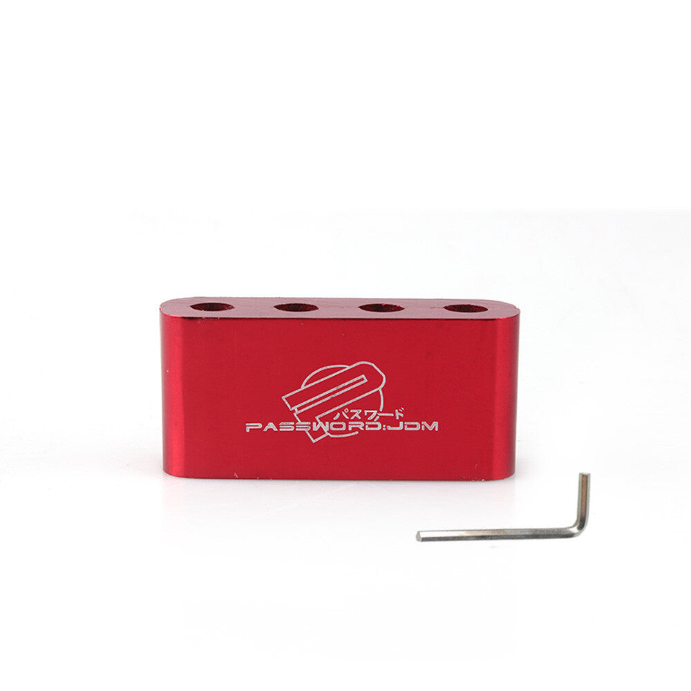 Red JDM Spark Plug Electrical Wire Clamp Separator Line Ignition Cable Clip Q