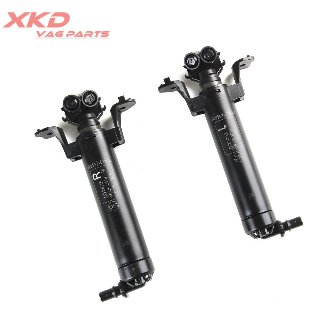 2* Headlight Washer Sprayer Nozzles Fit for Audi A3 8V0955101B Q