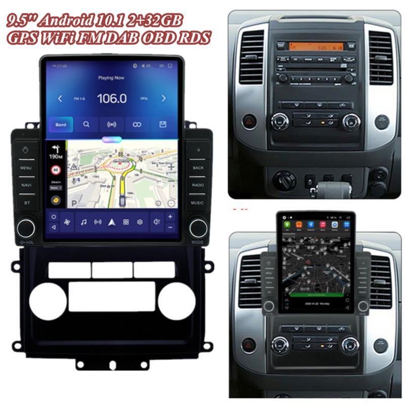Compatible with Frontier/Xterra 2009 - 14 Radio, 9.5-inch Player, GPS Navigation, WiFi, 2+32GB n