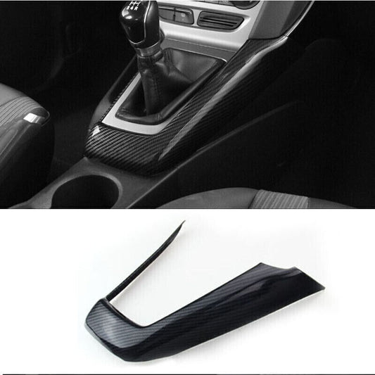 Carbon Fiber Middle Console Gear Shift Frame Trim  for ford  Focus ST RS 2012-2014 Q